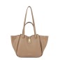 SAC CABAS ÉPAULE MILANO HORIZON SABLE LANCASTER