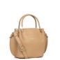 SAC À MAIN DOUBLE FOULONNÉ NATUREL IN BEIGE LANCASTER