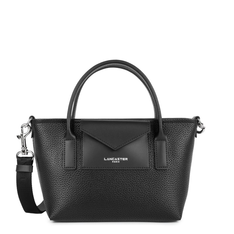 SAC CABAS MAIN MAYA DOUBLE KBA NOIR LANCASTER SAC CABAS MAIN MAYA DOUBLE KBA NOIR LANCASTER