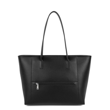 SAC CABAS ÉPAULE MAYA DOUBLE KBA NOIR LANCASTER