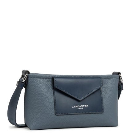 SAC CABAS MAIN MAYA DOUBLE KBA BLEU GIVRÉ LANCASTER