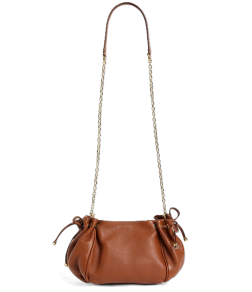 SAC EN CUIR GRAINÉ LE MINI 24 TAN DAREL