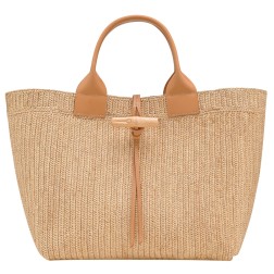 LONGCHAMP LE ROSEAU RAPHIA SAC À MAIN VÉGÉTAL