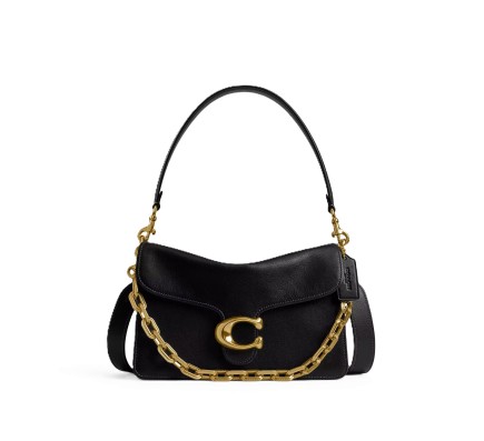 SAC ÉPAULE AVEC CHAÎNE TABBY 26 NOIR COACH