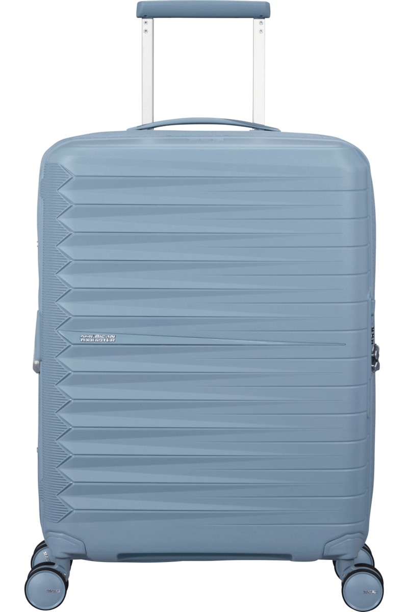 VALISE CABINE FASTFORWARD RADIANT STEEL BLUE AMERICAN TOURISTER
