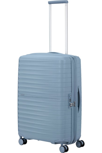 VALISE MOYENNE FASTFORWARD STEEL BLUE AMERICAN TOURISTER