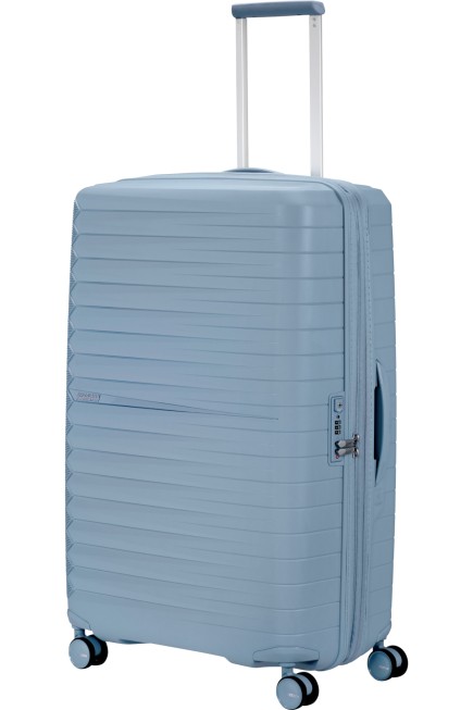 VALISE GRANDE FASTFORWARD STEEL BLUE AMERICAN TOURISTER