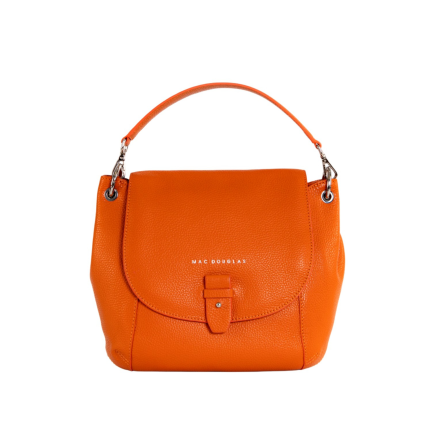 PETIT SAC BESACE CUIR MANDALAY2 MAGDA2 ORANGE MD