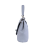 PETIT SAC BESACE CUIR MANDALAY2 MAGDA2 BLEU GRIS MD