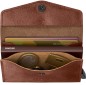 ENVELOPPE WALLET VINTAGE SECRID COGNAC