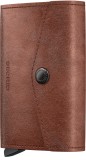 ENVELOPPE WALLET VINTAGE SECRID COGNAC
