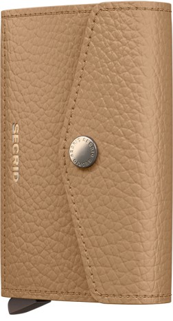 ENVELOPPE WALLET PEBBLE SECRID CAPPUCCINO