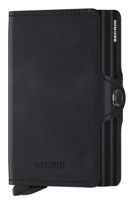 PORTE CARTES TWINWALLET VINTAGE NOIR SECRID