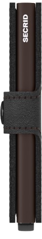 PORTE CARTES MINIWALLET ORIGINAL BLACK/BROWN SECRID