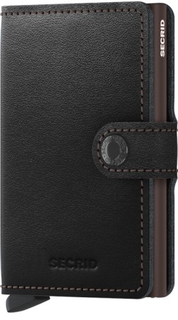 PORTE CARTES MINIWALLET ORIGINAL BLACK/BROWN SECRID