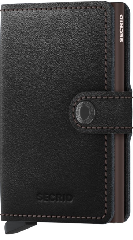 PORTE CARTES MINIWALLET ORIGINAL BLACK/BROWN SECRID