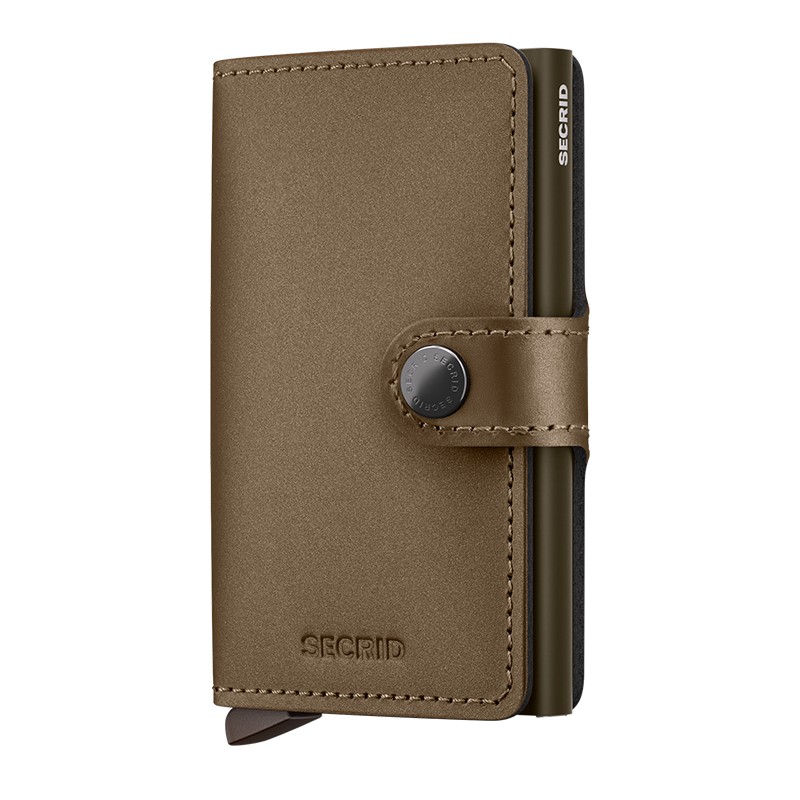 PORTE CARTES MINIWALLET MATTE SATIN BRONZE SECRID