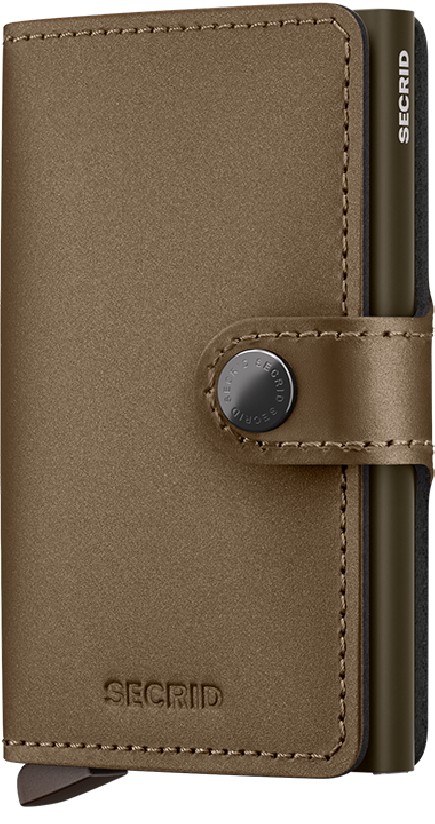 PORTE CARTES MINIWALLET MATTE SATIN BRONZE SECRID
