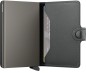 PORTE CARTES MINIWALLET MATTE SATIN STEEL SECRID