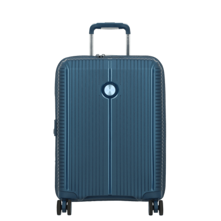 VALISE VERTICALE A ROULETTES CABINE SONDO ÉVOLUTION 55 cm BLEU JUMP
