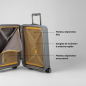 VALISE VERTICALE A ROULETTES CABINE SONDO ÉVOLUTION 55 cm CHAMPAGNE JUMP