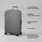 VALISE VERTICALE A ROULETTES SONDO ÉVOLUTION 77 cm BLEU JUMP