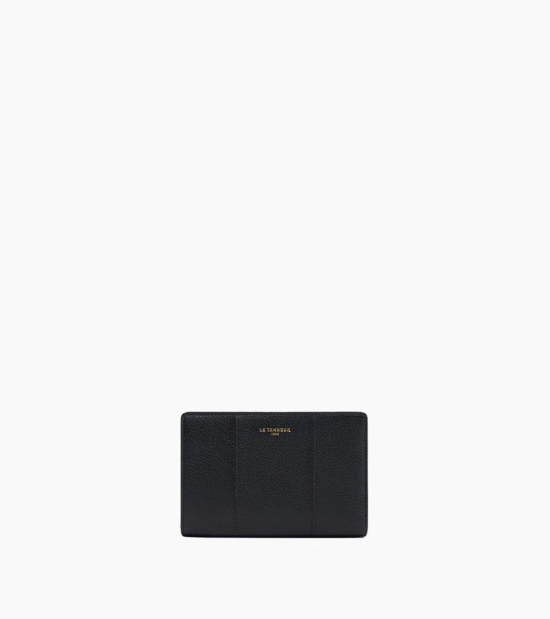 PORTEFEUILLE MOYEN MODÈLE JULIETTE NOIR LE TANNEUR