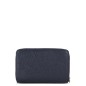 PORTEFEUILLE ZIPPÉ DUNE BLEU FONCÉ LANCASTER