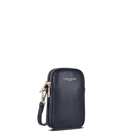 POCHETTE SMARTPHONE DUNE BLEU FONCÉ LANCASTER
