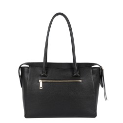 SAC CABAS ÉPAULE DUNE NOIR LANCASTER