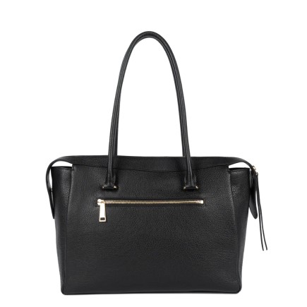 SAC CABAS ÉPAULE DUNE NOIR LANCASTER