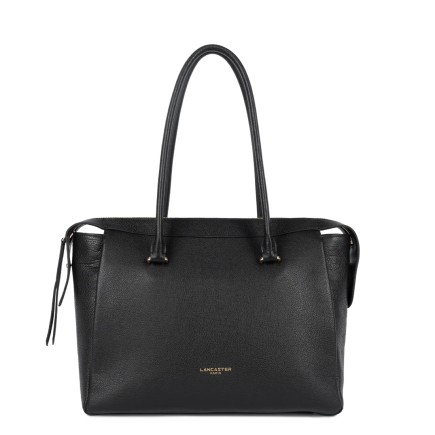 SAC CABAS ÉPAULE DUNE NOIR LANCASTER