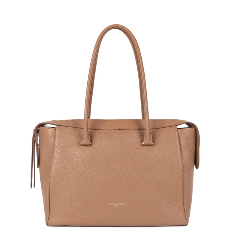 SAC CABAS ÉPAULE DUNE CAMEL LANCASTER