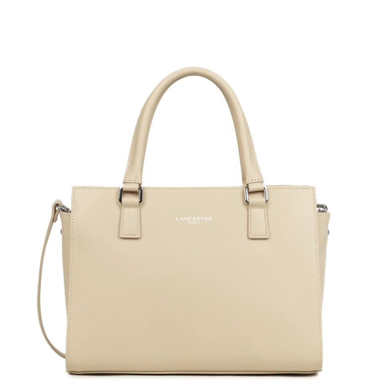 SAC CABAS SMOOTH BEIGE LANCASTER