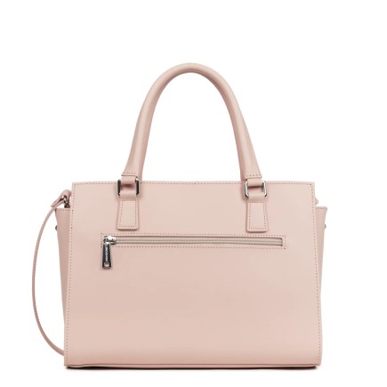 SAC CABAS SMOOTH POUDRE LANCASTER