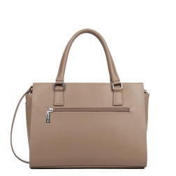 SAC CABAS SMOOTH PRALINE LANCASTER