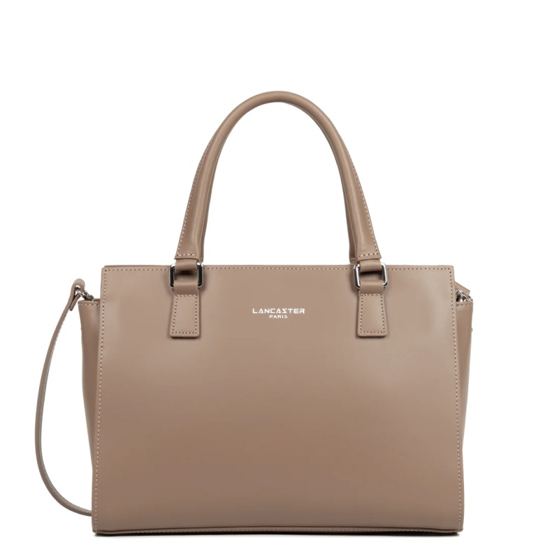 SAC CABAS SMOOTH PRALINE LANCASTER
