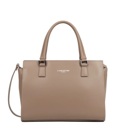 SAC CABAS SMOOTH PRALINE LANCASTER