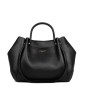 TRÉS GRAND SAC CABAS ÉPAULE FOULONNÉ DOUBLE LOUISA NOIR IN NUDE LANCASTER TRÉS GRAND SAC CABAS ÉPAULE FOULONNÉ DOUBLE LOUISA NOIR IN NUDE LANCASTER