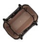 TRÉS GRAND SAC CABAS ÉPAULE FOULONNÉ DOUBLE LOUISA NOIR IN NUDE LANCASTER TRÉS GRAND SAC CABAS ÉPAULE FOULONNÉ DOUBLE LOUISA NOIR IN NUDE LANCASTER