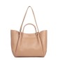 TRÉS GRAND SAC CABAS ÉPAULE FOULONNÉ DOUBLE LOUISA NATUREL IN BEIGE LANCASTER TRÉS GRAND SAC CABAS ÉPAULE FOULONNÉ DOUBLE LOUISA NATUREL IN BEIGE LANCASTER