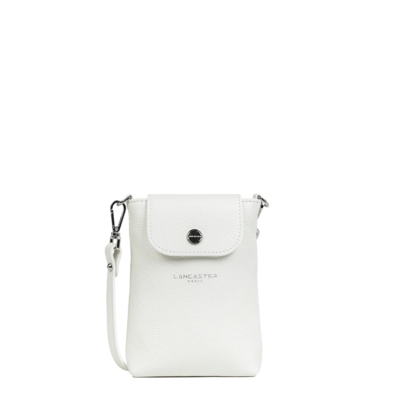 POCHETTE SMARTPHONE MILANO BAO BLANC LANCASTER