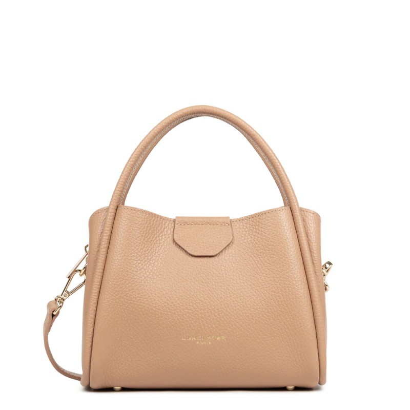 PETIT SAC À MAIN IDA DOUBLE NATUREL IN BEIGE LANCASTER PETIT SAC À MAIN IDA DOUBLE NATUREL IN BEIGE LANCASTER