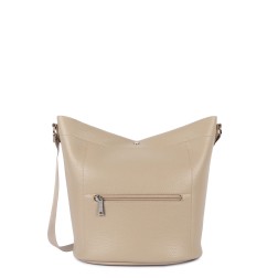 SAC SEAU MAYA DOUBLE KBA BEIGE FONCÉ LANCASTER