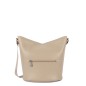 SAC SEAU MAYA DOUBLE KBA BEIGE FONCÉ LANCASTER