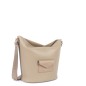 SAC SEAU MAYA DOUBLE KBA BEIGE FONCÉ LANCASTER