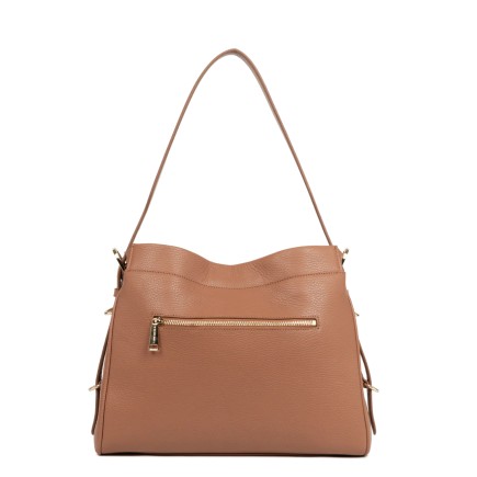 GRAND SAC HOBO MADEMOISELLE ROMY CAMEL LANCASTER