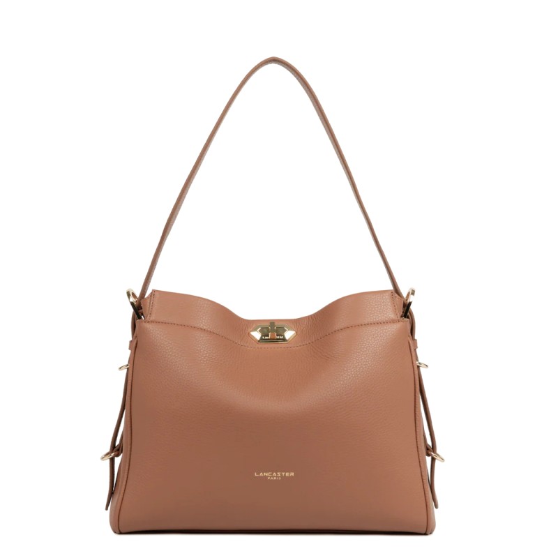 GRAND SAC HOBO MADEMOISELLE ROMY CAMEL LANCASTER