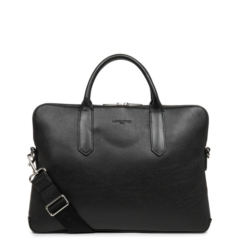 PORTE-DOCUMENTS MILANO GENTLEMEN NOIR LANCASTER