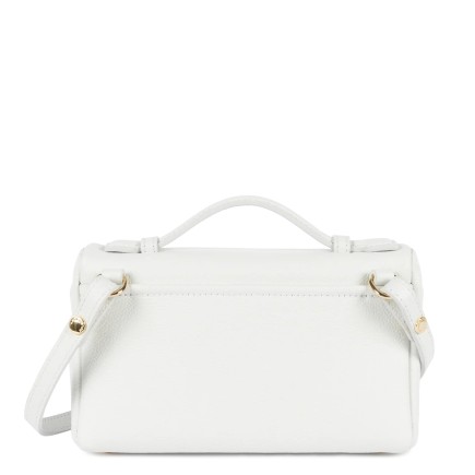 PETIT SAC BOITE MILANO TRÉSOR BLANC LANCASTER